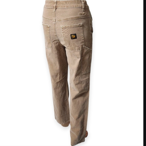 Five Star General Khaki Pants Women’s Stretch Cotton Straight Leg . Size 28. - Picture 4 of 8